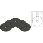 Hazet 9033-010/5 9033-010/5 rezna ploča ravna 76 mm 10 mm 5 St. čelik