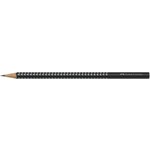Grafitna olovka Faber-Castell sparkle metalic, Crna