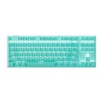 FanTech MK856 MAXFIT87 mehanička tipkovnica, crvena/mint/zelena