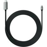 Satechi USB-C® / HDMI priključni kabel HDMI A utikač, USB-C® utikač 1.96 m siva, crna ST-YH8KCM 8K UHD USB-C® kabel za zaslon