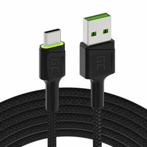 Cable USB - USB-C Green Cell GC Ray