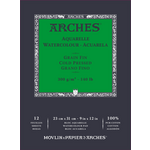Arches Watercolour Cold Pressed Sketchbooks & Painting Blocks 23 x 31 cm 300 g