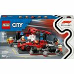 LEGO® City: F1® pit stop i osoblje, s Ferrarijem (60443)