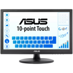 Asus VT169HE monitor, IPS, 15.6", 16:9, 1920x1080, 60Hz, HDMI, VGA (D-Sub), Touchscreen