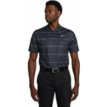 Nike Dri-Fit Victory Ripple Mens Polo Black/Dark Smoke Grey/White S