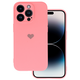 Onasi Liquid Love maskica za iPhone 13 6.1, silikonski, roza