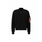 ALPHA INDUSTRIES Prijelazna jakna 'MA-1' krvavo crvena / crna