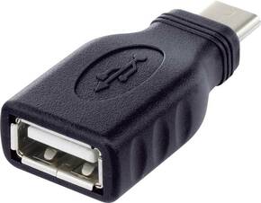Renkforce USB 2.0 adapter [1x muški konektor USB-C® - 1x ženski konektor USB 2.0 tipa a] rf-usba-10 s otg funkcijom