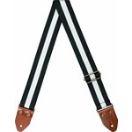 Cascha CGS-CD4 Cotton Tekstilni remen za gitaru Black & White