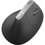 Logitech MX Vertical bežični miš, laser, crni/nature/plavi