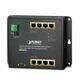 PLANET WGS-4215-8P2S mrežni prekidač Upravljano Gigabit Ethernet (10/100/1000) Podrška za napajanje putem Etherneta (PoE) Crno