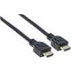 Manhattan HDMI priključni kabel HDMI A utikač, HDMI A utikač 10.00 m crna 353977 UL certificiran, Ultra HD (4K) HDMI HDMI kabel