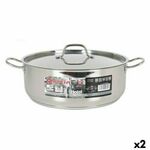 Duboka tava s poklopcem Quttin Hotel Collection 7,5 L 30 x 11 cm (2 kom.)