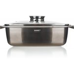 Banquet pleh Metallic Platinum, 40 x 22 x 16,5 cm