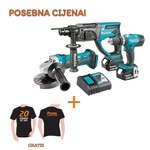 Akumulatorski set Makita DLX3121M