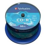 CD-R 700/80 52X SPINDL EXTRA PROTECTION PK50 VERBATIM 43351