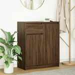 vidaXL Komoda s ladicama smeđeg hrasta 71x35x84 cm konstruirano drvo