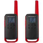 Walkie Talkie Motorola TLKR T62 RD, Set 2 kom, domet 8 km, 16 kanala, crvena