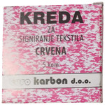 Kreda krojačka pk5 Karbon crvena