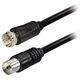 Transmedia 1,5m Connecting Cable F-plug straight - IEC-jack straight TRN-FH3-1SL