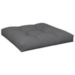 Jastuk za palete sivi 80 x 80 x 12 cm od tkanine