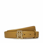 Ženski remen Tommy Hilfiger Th Logo Bombe 2.5 AW0AW16028 Harvest Wheat ACR