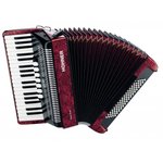Hohner Bravo III 80 Red Silent Key
