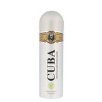 Cuba Gold dezodorans u spreju bez aluminija 200 ml za muškarce