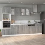 vidaXL Donji ormarić za sudoper boja hrasta 80 x 46 x 81,5 cm drveni