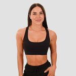 GymBeam Sportski grudnjak Mesh Panel Black XS