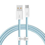 Kabel USB na USB-C Baseus Dynamic Series, 100W, 1m (plavi) (paket od 5 komada)