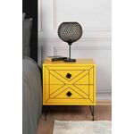 Noćni ormarić, Žuta boja, Luna - Yellow