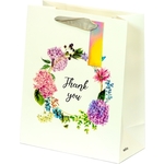 Ukrasne vrećice Flowers - srednje, razni motivi - Thank you