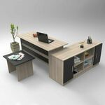 Set uredskog namještaja, hrastCrno