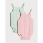 Sinsay - Komplet od 2 bodija pastelnoružičasto SS 2025 309DG-03X