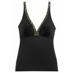 LASCANA Tankini top smeđa / crna