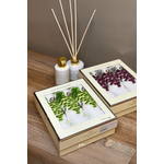 Kuhinjske krpe WISTERIA, 3 kom Bijela / zelena vez Set (3 kom, 40x60 cm)