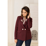 Creens Woman's Jacket V291 tamnocrvena