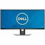 Dell P3418HW monitor, IPS, 34", 21:9, 2560x1080, HDMI, Display port, USB