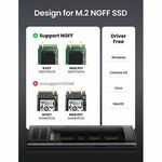 Ugreen M.2 SATA SSD USB 3.1 Gen2 external aluminum case