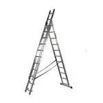 Ljestve Alu 3x11, max. 6,36 m