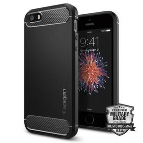 Spigen iPhone 5S/SE Case Rugged Armor Black 041CS20167