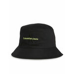 Šešir Calvin Klein Jeans Monogram Bucket Hat K60K611029 Black/Sharp Green 0GX