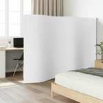 vidaXL Sobna pregrada bijela 165 x 400 cm od bambusa