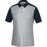 Galvin Green Mile Mens Breathable Short Sleeve Shirt Navy/Cool Grey 2XL