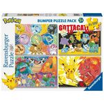 Pokemon puzzle 4x100pcs