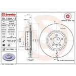 Kočni disk BREMBO 09.C399.13