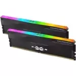 Memorija za PC, 32GB (2x 16GB) DDR5 6000 MT/s, Silicon Power XPOWER Zenith, RGB, CL30, Black, SP032GXLWU60AFDF