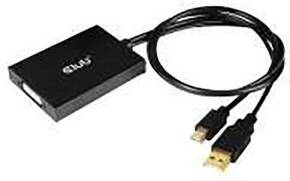 Club3D Mini-DisplayPort / DVI adapterski kabel Mini DisplayPort utikač