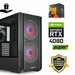 FuturaIT BB Gamer PC (AMD Ryzen 7 7800X3D, 32GB RAM, SSD+HDD, RTX 4080S, 1000W, Midi ATX) Poklon bestbuypc-32